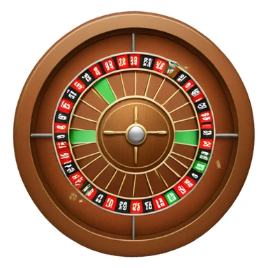 Roulette wheel  sticker
