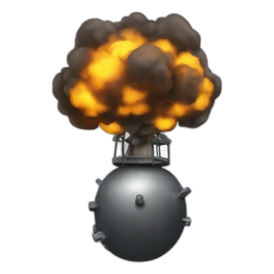 bomb-atomic sticker