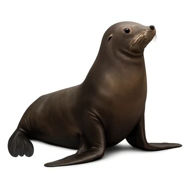Sea lion sticker