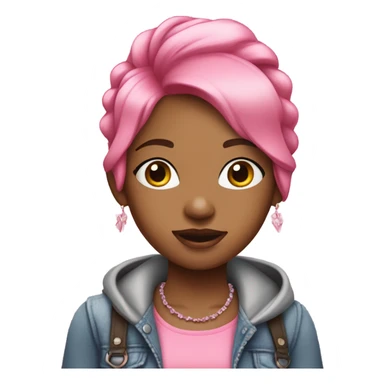 pink id girl sticker