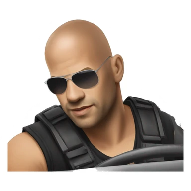 Dominic Toretto sticker