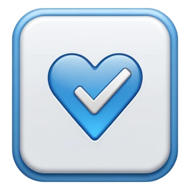 Blue tick in white box for a admin of Roblox sticker