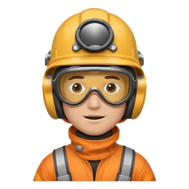 Protective Gear Worker man sticker