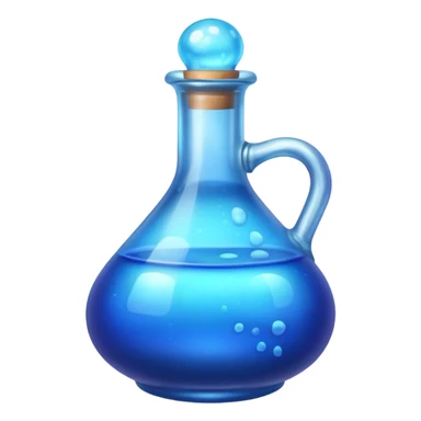 Minimalistic Blue Potion sticker