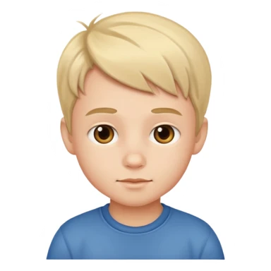 A cute lil boy sticker