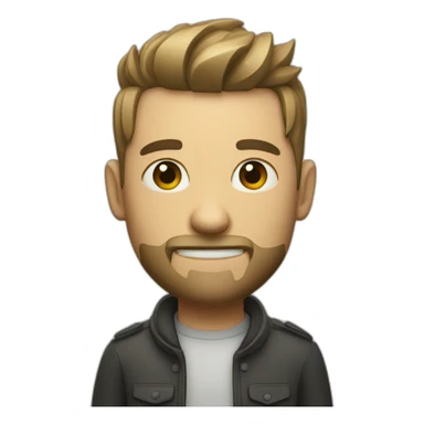 Stylized F for fler sticker