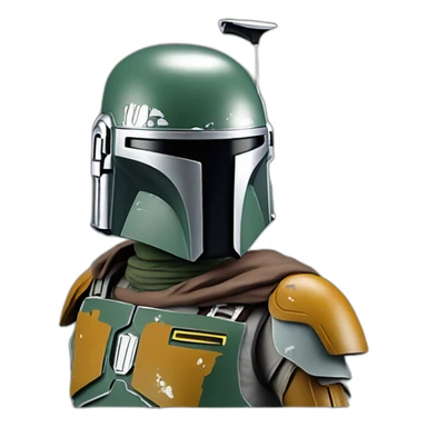 Bobba fett sticker