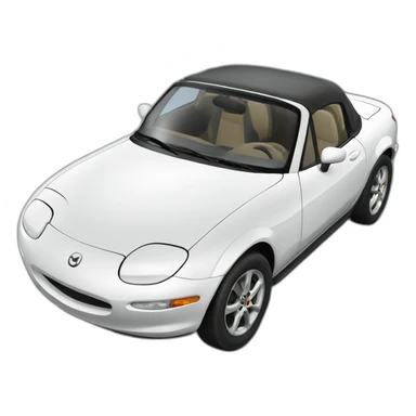 Mazda miata na sticker