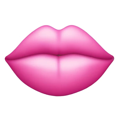 kissing lips pink sticker