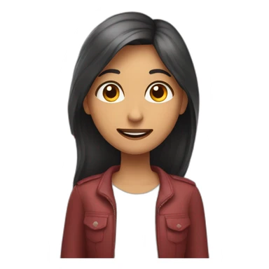 Una persona haciendo un corazón  sticker