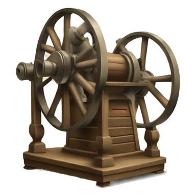 old cotton spinning machine sticker