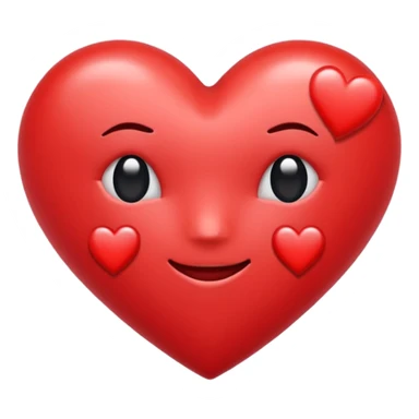 Heart with the emojii 💗💋 camboo sticker
