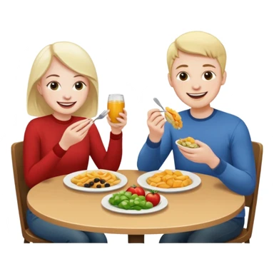 i want two person nicke eatche athore sticker