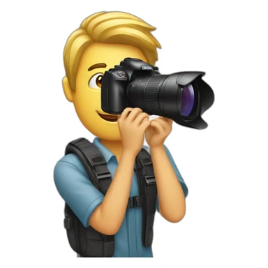 photo grapher sticker