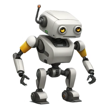 Wild robot sticker
