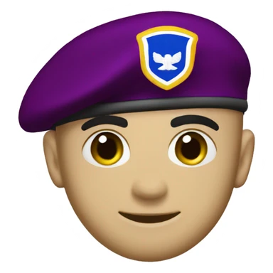 U.S. Army 82nd Airborne Division beret sticker