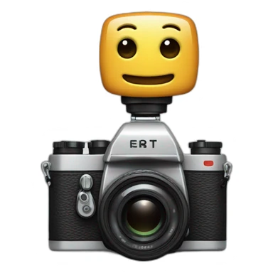 slr film camera sticker