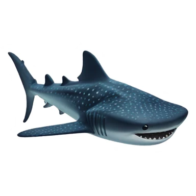 A whale shark sticker