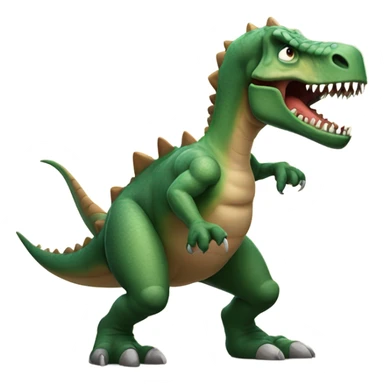 Dinosaur angry sticker