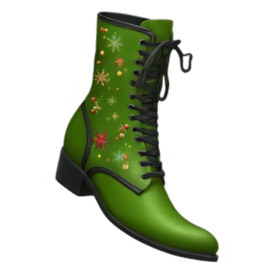 trebol-zapato-navida sticker