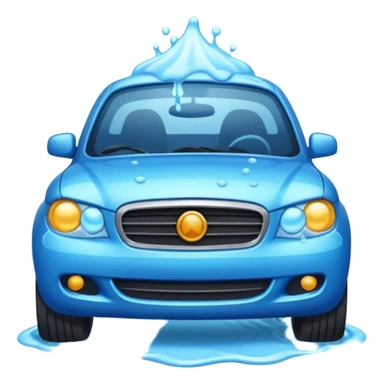 generate emoji for car wash icon sticker