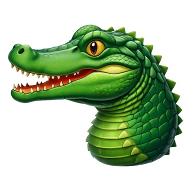 Aligator sticker