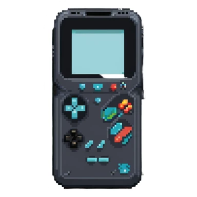 retro gaming smartphone sticker