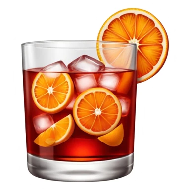 Negroni Italian drink  sticker