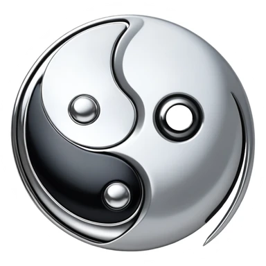 sorayama Yin and yang sticker