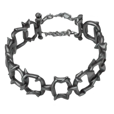metal prong bracelet sticker