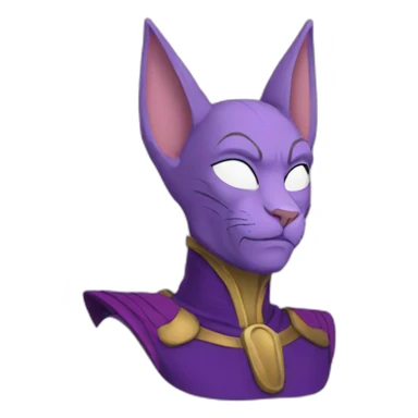 Beerus sticker