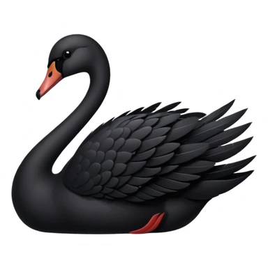 Cisne negro sticker