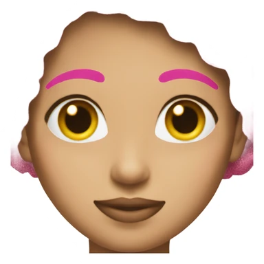 The name Rochelle in pink glitter  sticker