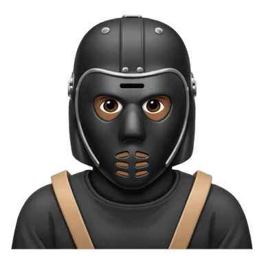 Masque de hockey de kanye west  sticker