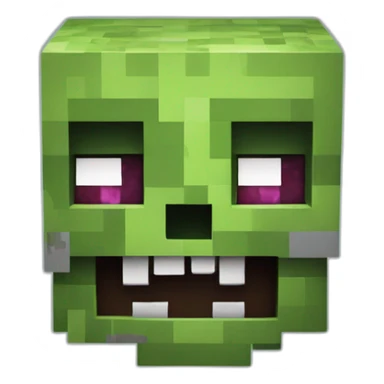 MineCraft-Zombie-head sticker