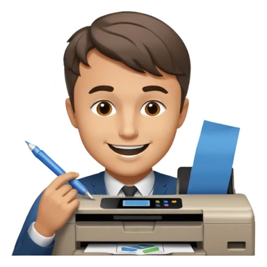 Charlie Kirk eating a printer sticker