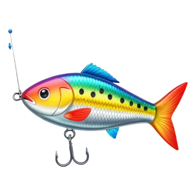 fishing lure sticker