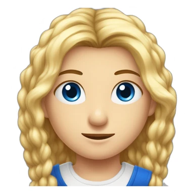 Garçon châtain aux yeux bleus avec sa petite amie blonde aux yeux marrons  sticker