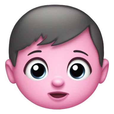 Pink baby penguin  sticker