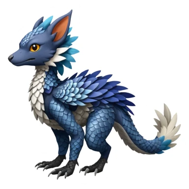 Fionbri-Vernid-Trico-Nargacuga-fusion, full body sticker
