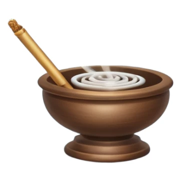 Incense Smoke Trail sticker