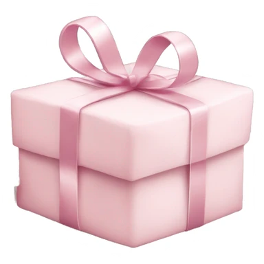 Light pink Christmas gifts under a white Christmas tree  sticker