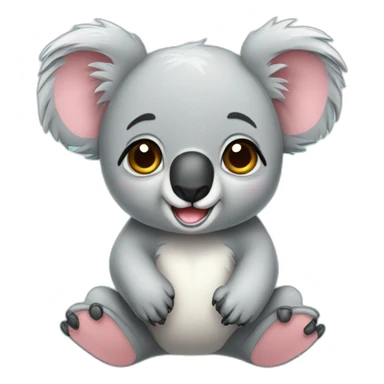 cute koala sticker