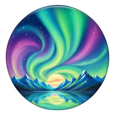 Aurora sticker