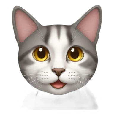 nauseous cat sticker
