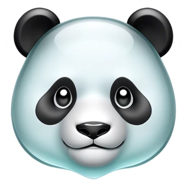 Glassblowing Panda sticker