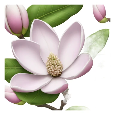 Magnolia plant  sticker