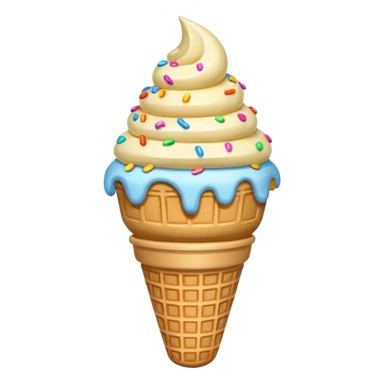 ice cream bowl  sticker