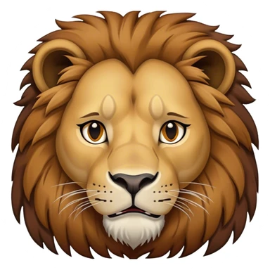 Scarface lion sticker