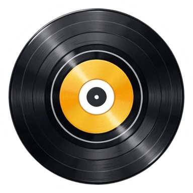 Record vinyl sticker